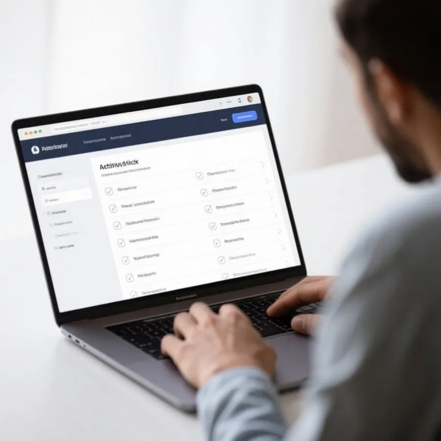 網站真偽檢查清單示意圖